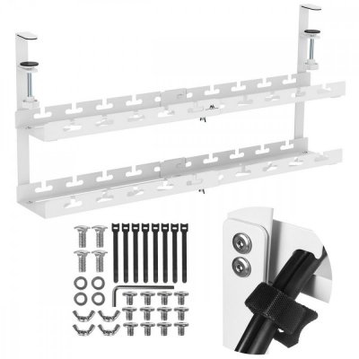Maclean Organizer podbiurkowy na kable MC-102 W