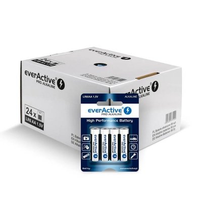 everActive Baterie LR6/AA Pro Alkaline display handlowy 96 szt.