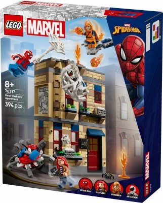 LEGO Klocki Super Heroes 76317 Mieszkanie Petera Parkera