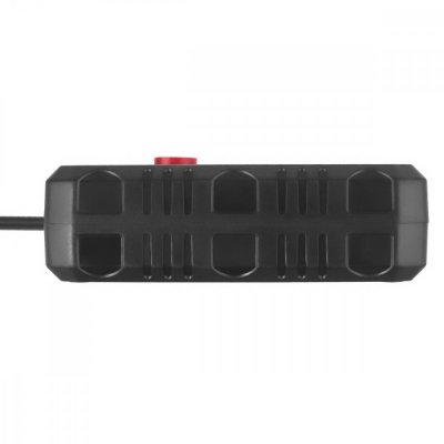 Maclean Listwa zasilająca MCE387 B 2 gniazda 3xUSB, 110-240V AC 50/60Hz 2,1A max 2500W, 1,5m czarna