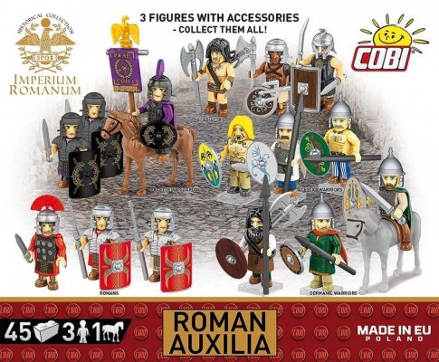 Cobi Klocki Klocki Imperium Romanum - Roman Auxilia 45 klocków