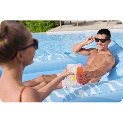 Materac do pływania z oparciem Bestway 43838