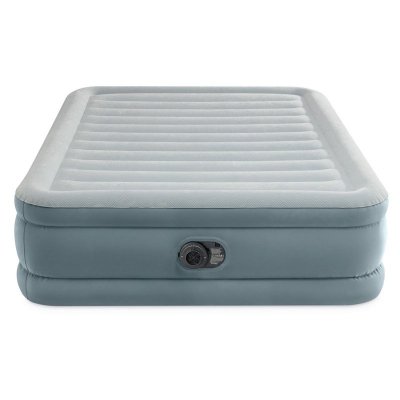 Materac dmuchany 203x152x46 cm z wbudowaną pompką elektryczną INTEX 64824ND