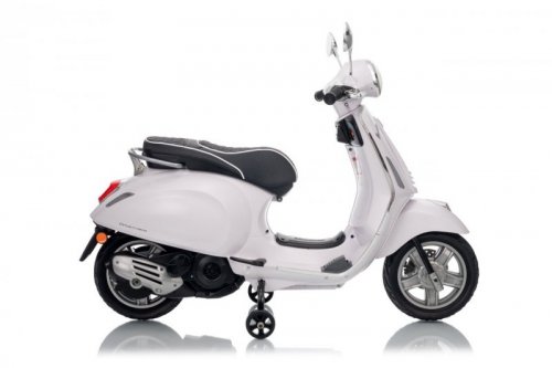Pojazd Skuter Vespa ROMA Biały motorek dla dziecka