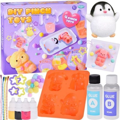 Zestaw kreatywny seria: Zrób to sam ZWIERZAKI GLUTY - breloki 3D DIY ZA5985