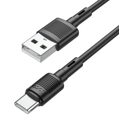 Kabel USB A do USB C Hoco 3A 1 m X83 czarny