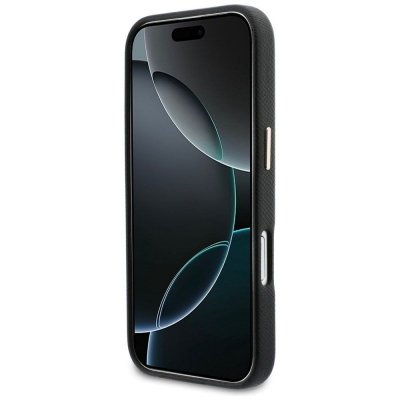 GUESS futerał do IPHONE 17 GUHCP17S5PS4RGGK (PU FW Resin Logo) czarny