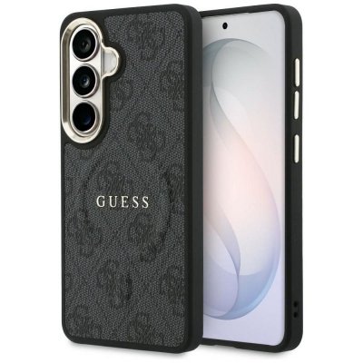 GUESS futerał do SAMSUNG S26 GUHMS26SP4MSEGCK (4G Embossed Ring MagSafe) czarny