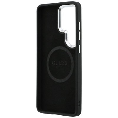 GUESS futerał do SAMSUNG S26 Ultra GUHMS26LPFGTSCMK (Fixed Glitter Triangle MagSafe) czarny
