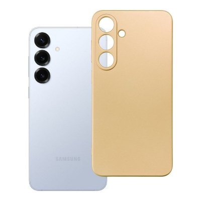 Futerał do Samsung S25 PLUS Metallic złoty