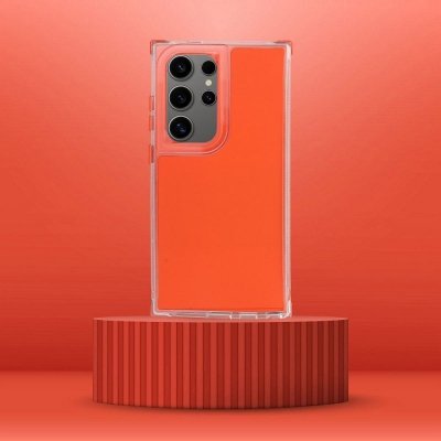 Futerał do Xiaomi Redmi Note 14 5G Matrix pomarańczowy