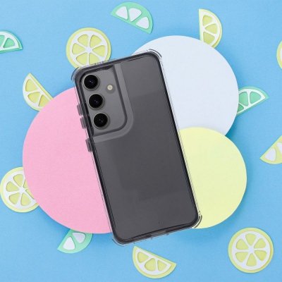 Futerał do Samsung S25 EDGE Matrix Clear czarny