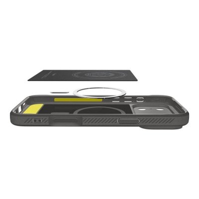 SPIGEN futerał RUGGED ARMOR MAG kompatybilny z MagSafe do IPHONE 17 Pro gray