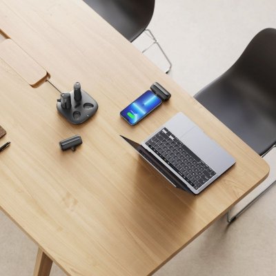 Powerbank Veger Pogo (W007CK) zestaw 4 x 5000 mAh czarny