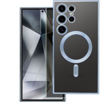 Futerał do Samsung S25 EDGE Electro Mag Cover zgodny z MagSafe niebieski