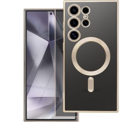 Futerał do Samsung S25 EDGE Electro Mag Cover zgodny z MagSafe złoty