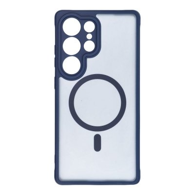 Futerał do Samsung S25 PLUS Full Matte Mag Cover zgodny z MagSafe niebieski