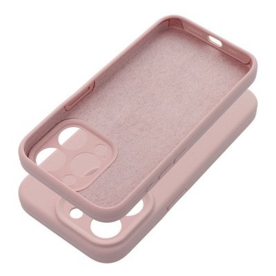 Futerał do iPhone 17 AIR Silicone 2mm pudrowy róż