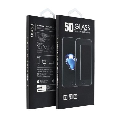 5D Full Glue Tempered Glass - do iPhone 13 / 16e / 17e (SE 4 2025) czarny