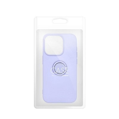 Futerał do Samsung S25 PLUS Silicone Ring fioletowy