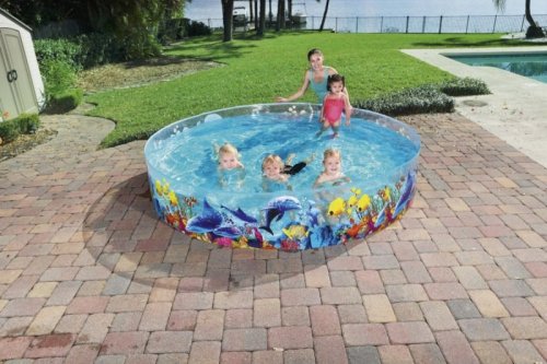 Basen rozporowy Morska Odyseja dla dzieci 3+ BESTWAY 244x46cm