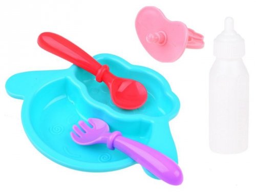 Interaktywna lalka bobas + akcesoria wanna nocnik smoczek 16 ele ZA5335