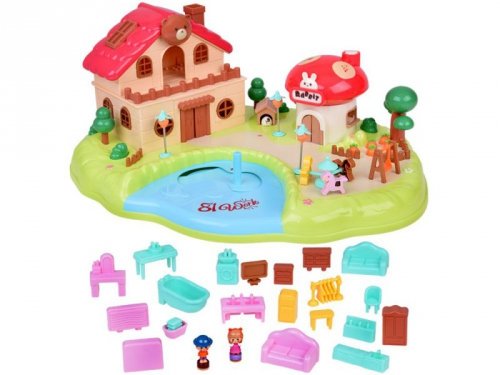 Interaktywny Magnetyczny Domek z Ruchomymi Elementami ZA5481