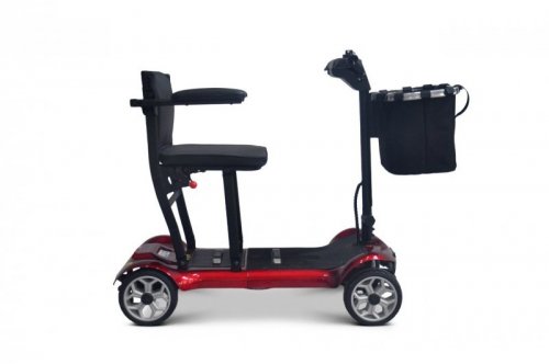 Skuter Elektryczny Czterokołowy dla Seniorów EasyGo Czerwony