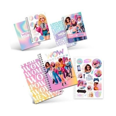 Kołozeszyt A5/80K WOW MIX