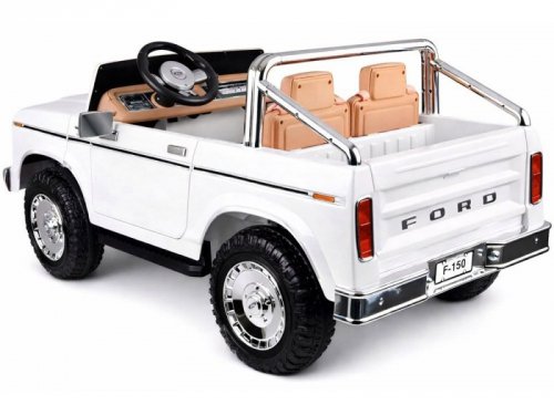 Auto na akumulator Dwu Osobowy Klasyczny Ford Bronco Autko Pickup PA0338