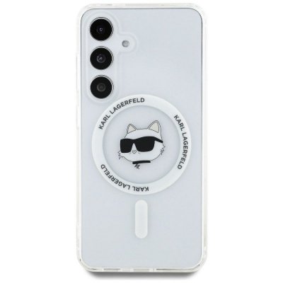 KARL LAGERFELD futerał do SAMSUNG S25 Plus KLHMS25MHLSCHH (Magnetic IML Metal Choupette Head) biały