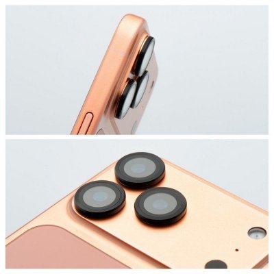 Szkło na aparat BLUE STAR Easy Install do IPHONE 17 PRO / 17 PRO MAX czarne