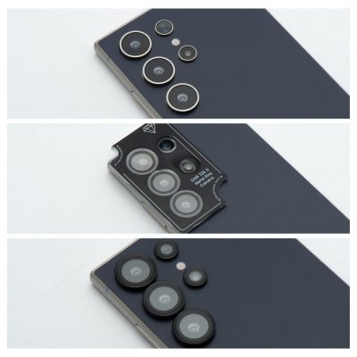 Szkło na aparat BLUE STAR Easy Install do SAMSUNG FOLD 7 czarne