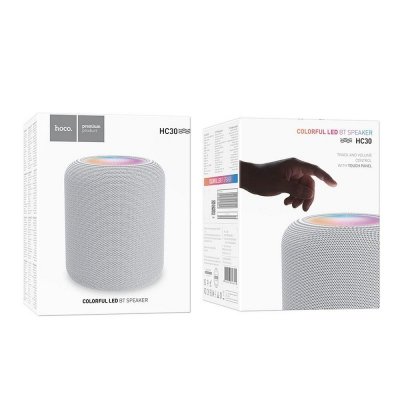 Głośnik bezprzewodowy LED 5W 3h Hoco HC30 szary