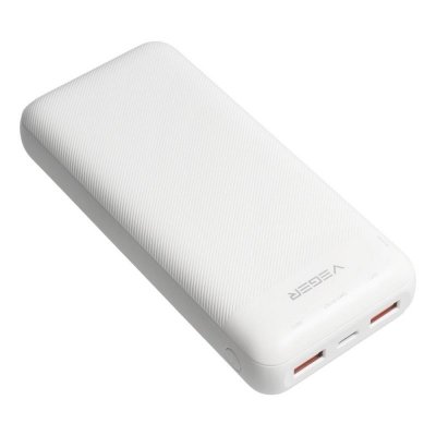 Powerbank Veger L20S (VP2039PD / W2039PD) PD QC3.0 2A 20W 20000 mAh biały