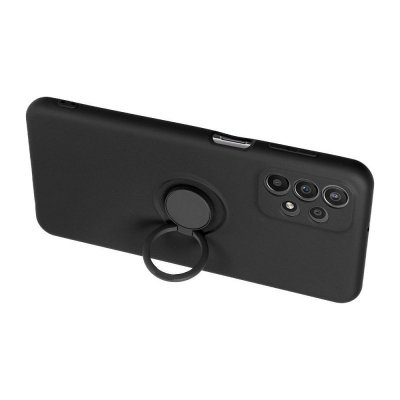 Futerał do Samsung A27 5G Silicone Ring czarny