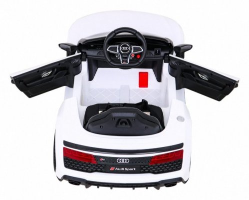 Audi R8 LIFT Samochodzik na akumulator Biały + Pilot