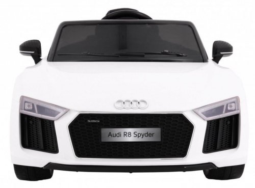 Audi R8 Spyder na akumulator Biały + Pilot