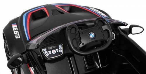 BMW M6 GT3 Auto na akumulator dla dzieci Czarny