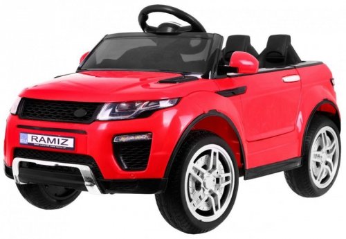 Autko Rapid Racer elektryczne dla dzieci, Czerwony SUV + Pilot