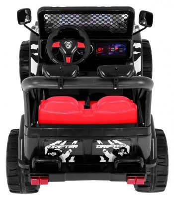 Terenowy Raptor Drifter na akumulator dla dzieci Czarny