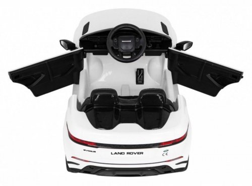 Range Rover Evoque na akumulator dla dzieci Biały SUV + Pilot