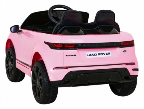Range Rover Evoque na akumulator dla dzieci Różowy SUV + Pilot