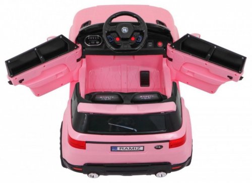 Autko Start Run na akumulator Różowy SUV + Pilot + Funkcje bezpieczeństwa