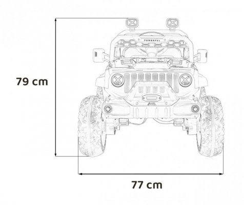 Pojazd OFF ROAD Speed Różowy