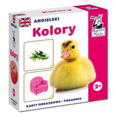 Gra edukacyjna &quot;Angielski kolory&quot; dla dzieci 2+ Nauka języka angielskiego + Nauka nazw kolorów