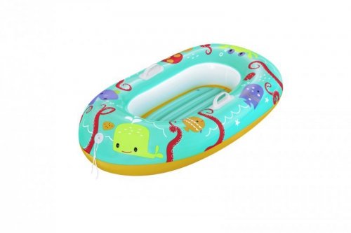 Dmuchany Ponton do pływania Morskie zwierzęta dla dzieci 3+ BESTWAY 119x79cm + Dmuchane dno