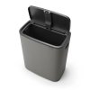 Kosz TOUCH BIN BO 60L Mineral Concrete Grey
