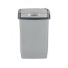 Kosz na śmieci Click-It Flap-Top 50L srebrny/grafit  