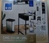 Kosz na śmieci CHIC-BIN 25L czarny